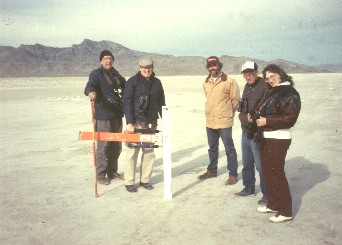 Salt Desert East of Silver Island - Hastings Cutoff