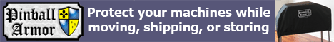 Pinball Armor: Protect your machines while moving or storing