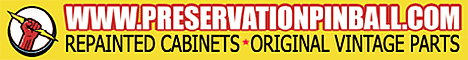 PRESERVATIONPINBALL.COM CABINET PAINTING AND VINTAGE PARTS