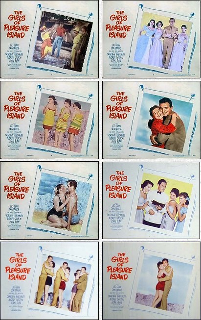 The Girls of Pleasure Island lobby cards