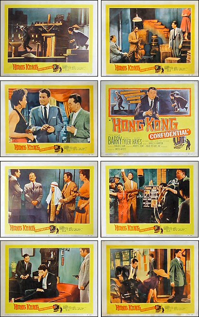 Hong Kong Confidential lobby cards