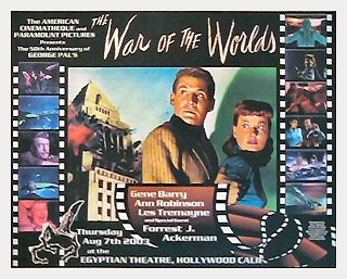 War of the Worlds 50th Anniversary Lobby Card
