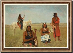 Indians Near Fort Laramie