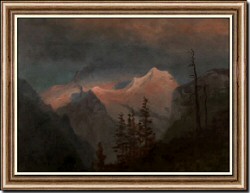 Landscape with Mountains
