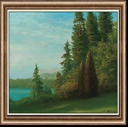 Landscape with Trees and Lake