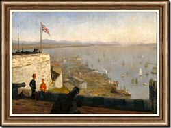 Saint Lawrence River from the Citadel, Quebec