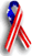 September 11th flag ribbon