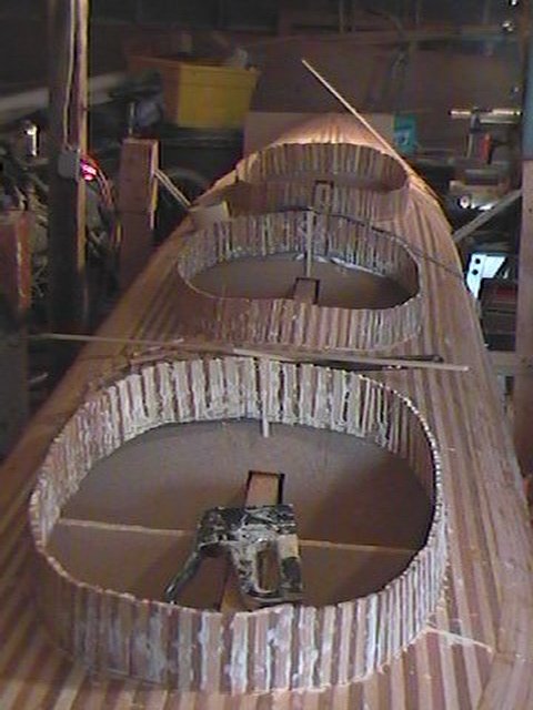 The deck with the cockpits