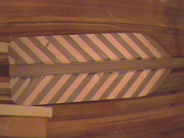 One of the paddles