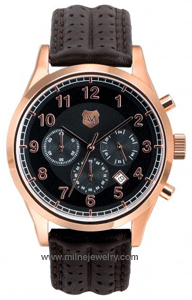 CG-A10202TP Andrew Marc Club Blazer II Precision Chronograph Watch. Copyright Milne Jewelry