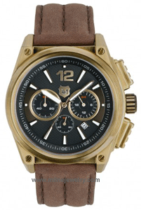 CG-A10705TP Andrew Marc Racer III Vintage Style Chronograph Sport Watch. Copyright Milne Jewelry
