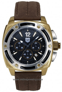 CG-A11007TP Andrew Marc Bomber II Iconic Chronograph Watch. Copyright Milne Jewelry