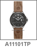 CG-A11101TP Andrew Marc Heritage Roadside I Sophisticated Leather Strap Watch. Copyright Milne Jewelry