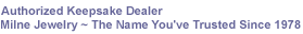 Authorized Keepsake Dealer