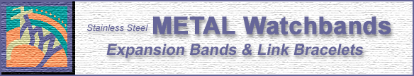 WBHQ Replacement Watchbands Metal Replacement Expansion and Non-expansion Watch Bands Bracelets.