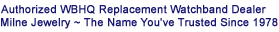 Authorized WBHQ Replacement Watchband Dealer