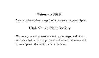 Gift membership