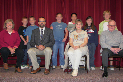 Photo of four of the candidates