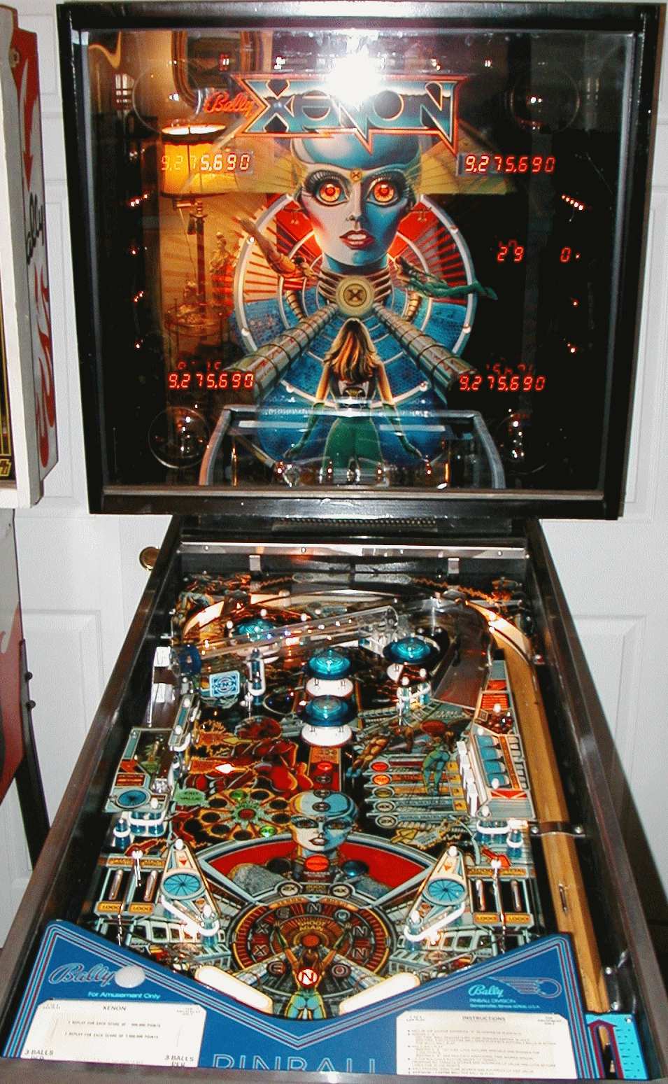 pinball xenon arcade machine games machines wizard bally 1980 stern austria classic clock vienna retro xmission user ahhh played penny