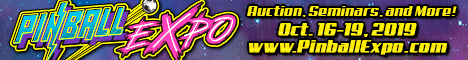 Pinball Expo 2019--Oct. 16-19, 2019
