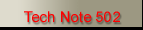 Tech Note 502