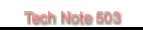 Tech Note 503