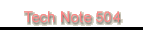 Tech Note 504