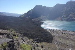 The natural dam at laguna del laja [thu jan 3 16:47:16 clst 2019]