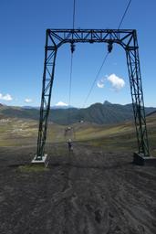 Antillanca lift with volcan osorno [sun jan 13 15:28:23 clst 2019]