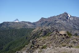 Volcan puntiagudo pokes up behind cerro la picada [fri jan 18 14:46:26 clst 2019]