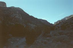 Dusk at the canyon entrance [fri oct 12 1990]