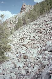 A rock glacier [sat may 27 1989]