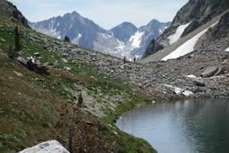 June and constance at the saddle south of sawtooth lake [sat jul 4 12:20:41 mdt 2015]