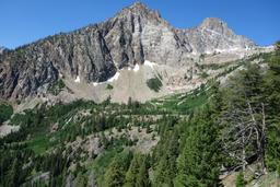 Thompson peak, the high point of the sawtooths [thu jul 2 10:55:05 mdt 2015]