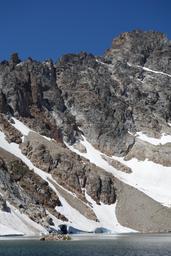Snowfields on thompson peak [thu jul 2 12:09:48 mdt 2015]