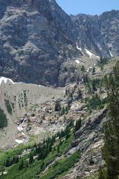 The waterfalls as seen from the trail [thu jul 2 13:59:13 mdt 2015]