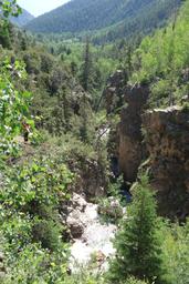 The gorge below the falls [mon jul 3 10:12:54 mdt 2017]