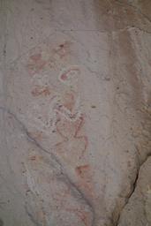 Pictograph overlaid by petroglyph [tue jul 4 11:21:00 mdt 2017]