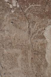 A faint petroglyph near the north entrance [sat may 23 11:16:05 mdt 2015]