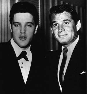 Elvis Presley and Gene Barry
