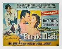 The Purple Mask 1/2 sheet poster