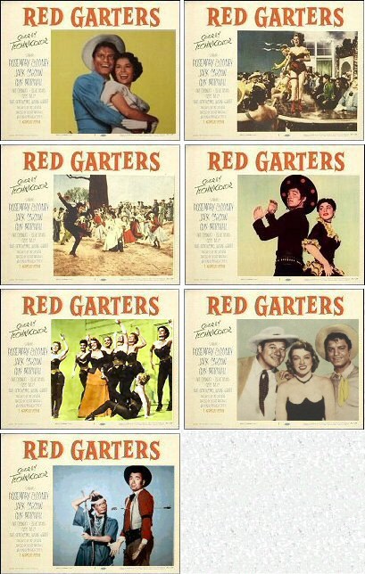 Red Garters lobby cards