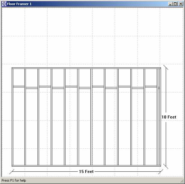 Floor Framer Plot