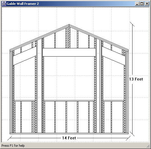 Gable Wall Plot View