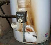 plumbing before