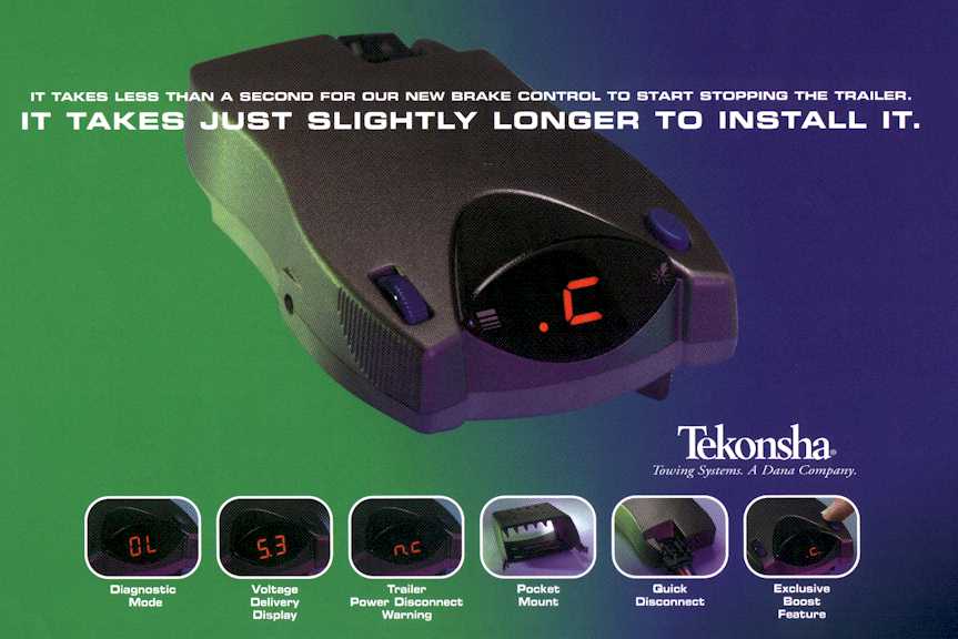 Tekonsha Prodigy brake controller