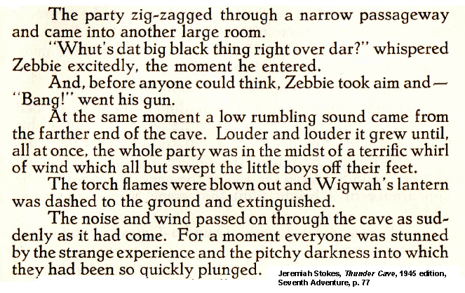 Thunder Cave 1945 edition, 7th Adventure, p. 77