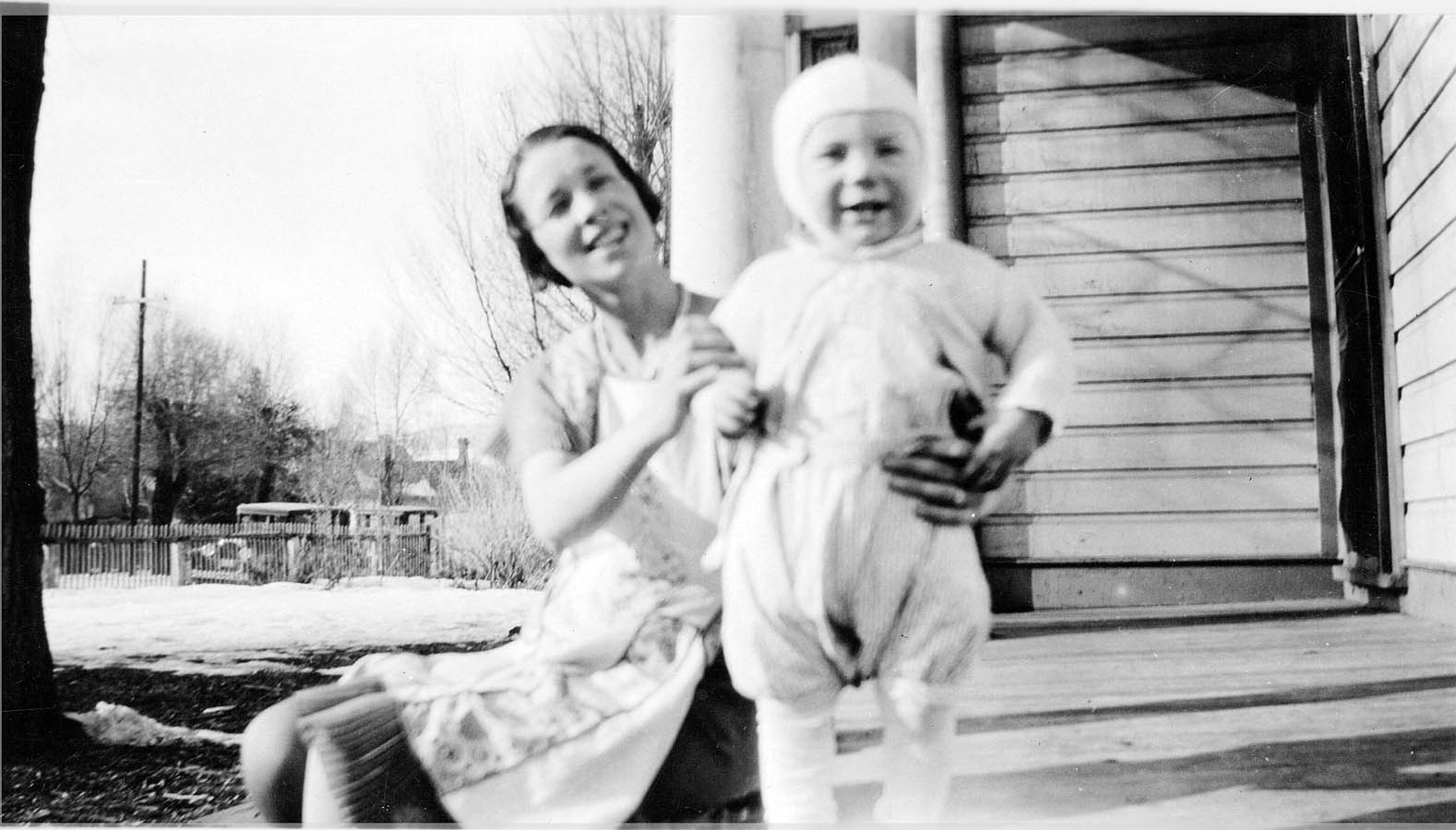 Grandma Josephine and Dad