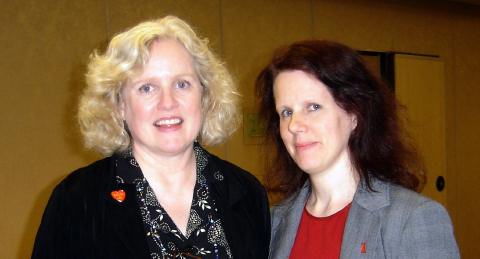 Alice Lara & Becky Valentine in Boston