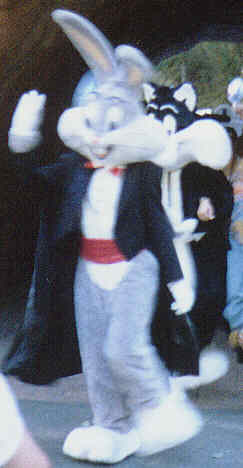 Bugs Bunny and Sylvester